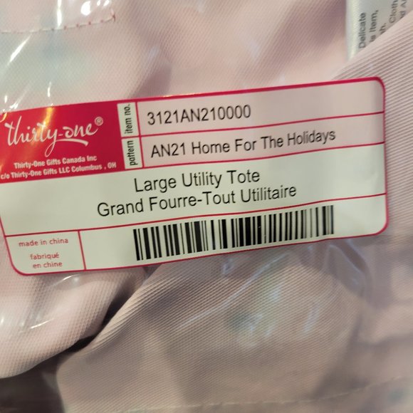 Thirty One Large Utility Tote-NWOT - Picture 3 of 3